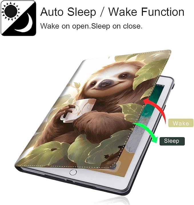 Case for New iPad (A16) 11th Generation 11 Inch 2025for iPad 10th Generation 2022 10.9 Inch Multi-Angle Stand Smart Cover Shockproof with Auto Wake/Sleep Baby Dragon