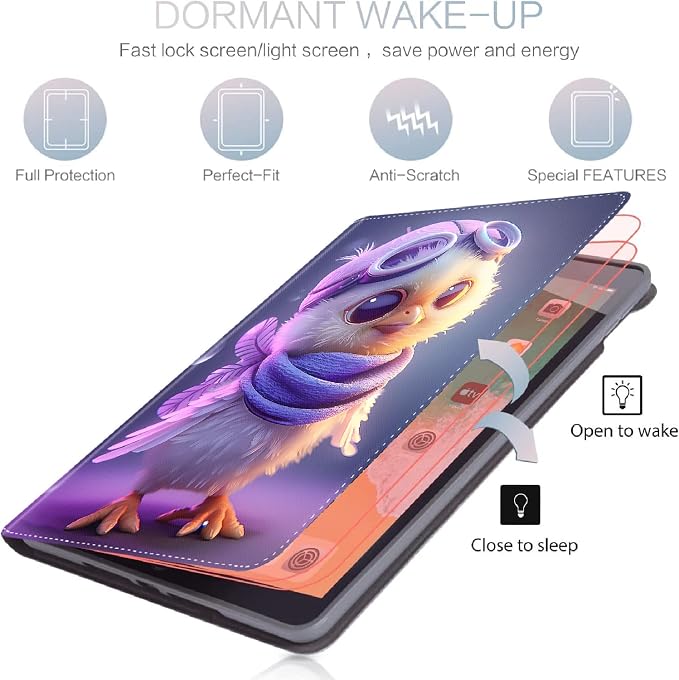 Case for Samsung Galaxy Tab S10 FE Plus 13.1 Inch 2025 Model (SM-X620/X626)Slim Folding Stand Cover with Auto Wake/Sleep for Samsung Galaxy Tab S10 FE Plus ，Painting Autumn Trees