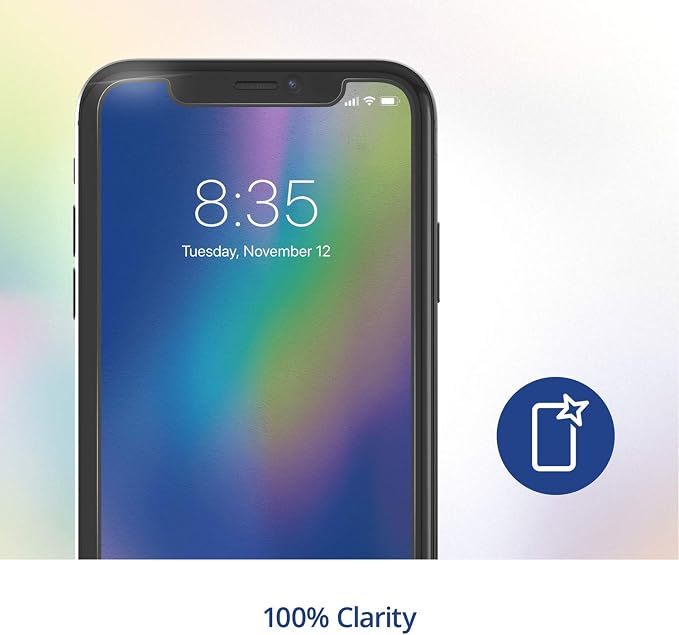 max Protection HD Screen Protection - 2 Pack - Tempered Glass Screen Protector - Made for Apple iPhone 11 and iPhone Xr - Case Friendly