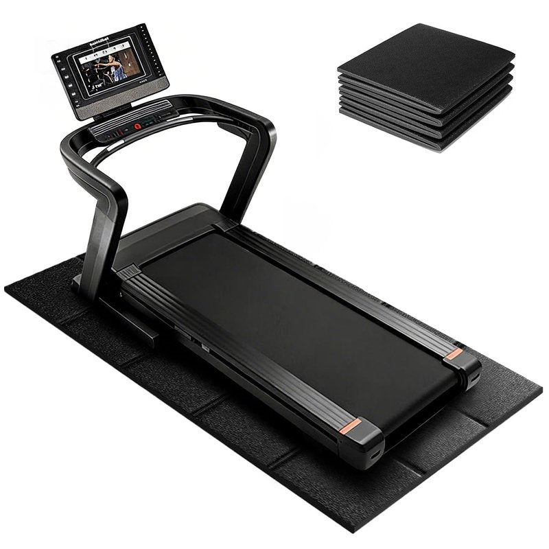 Treadmill Mat – 79" x 39", Non-Slip Walking Pad Mat for Carpet Floors & Hardwood, Shock Absorbing Exercise Mat & Under Treadmill Mat for Floor Protection in Home Gym