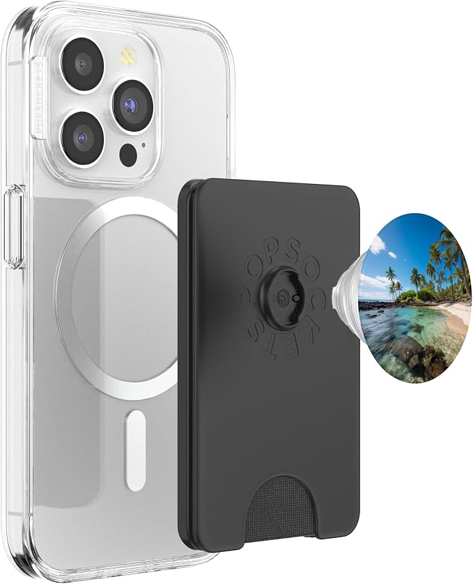 Cute Beach Themed Beach Scene PopSockets PopGrip for MagSafe