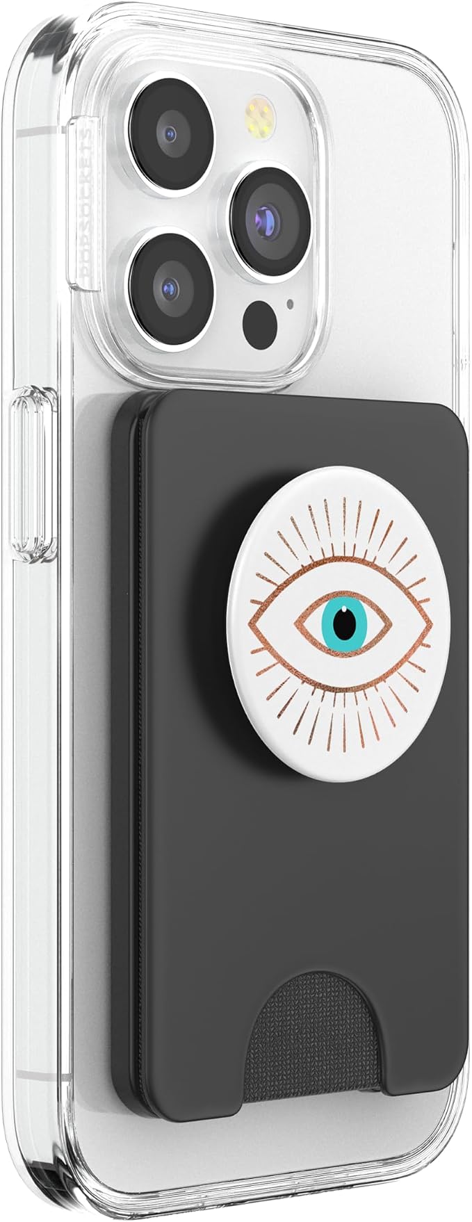 Rose Evil Eye White PopSockets Adhesive PopGrip