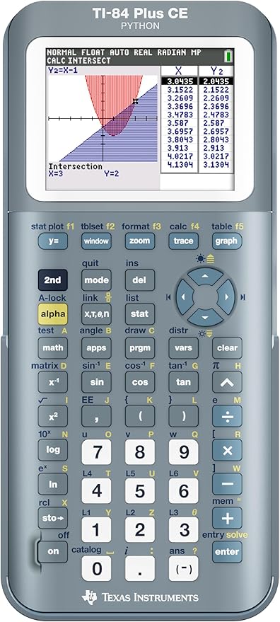 TI-84 Plus CE Graphing Calculator, Fractal Frost