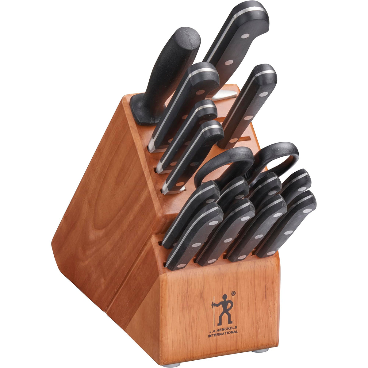 HENCKELS Forged Synergy 16-pc East Meets West Knife Block Set, Black