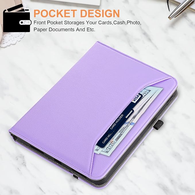 for iPad A16 Case 11 Inch 2025Cover for iPad 10th 11th Generation Case with Pencil HolderBlack