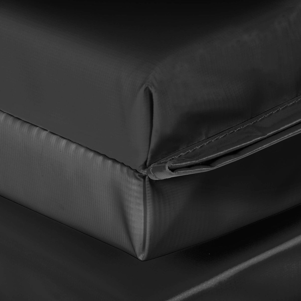 We Sell Mats 4 ft x 6 ft x 2 in Personal Fitness & Exercise Mat, Lightweight and Folds for Carrying, Black / Blue