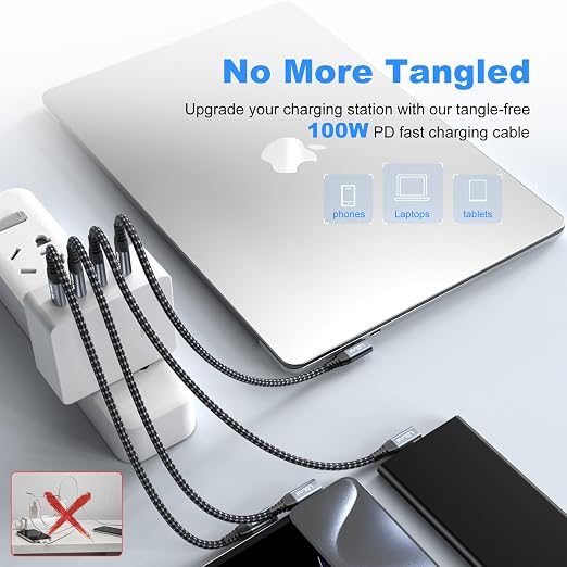 LDLrui 10FT Right Angle USB C Cable 100W PD 20Gbps Data 4K Video | Large Workspaces Commercial Displays Long Distance Routing Flexible Installation Full-Featured USB-C