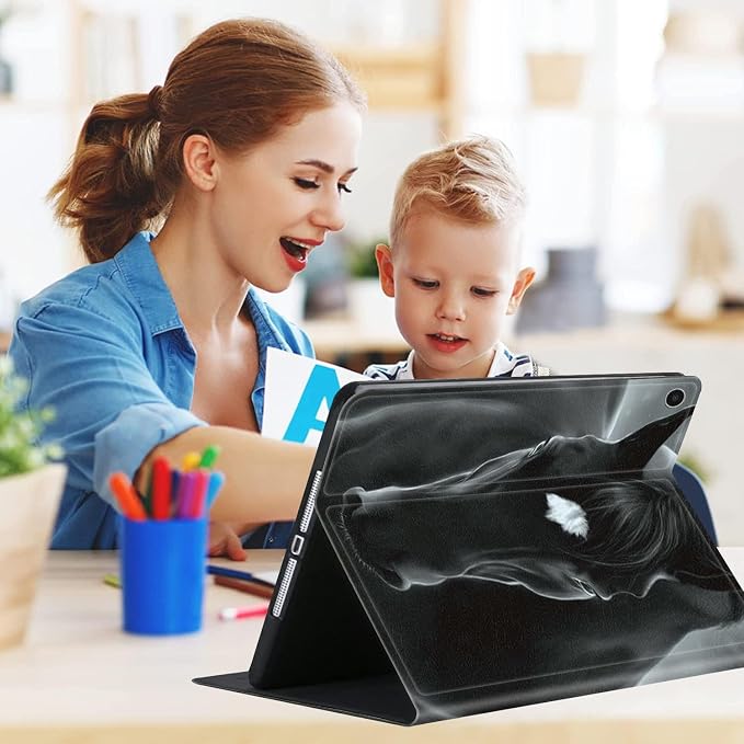 Compatible for ipad 9th Generation CaseDesign for 8th 7th Generation ipad case 10.2Present for Father Mother Daught Son FriendsAngryDo Not Touch My Pad