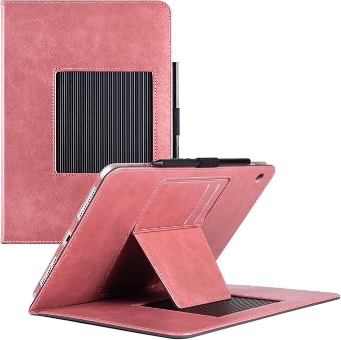 Case for Wacom MovinkPad 11 TabletDark Blue | Multiple-Angles Viewing StandPremium PU Leather Protective Cover with Pen Holder Loop