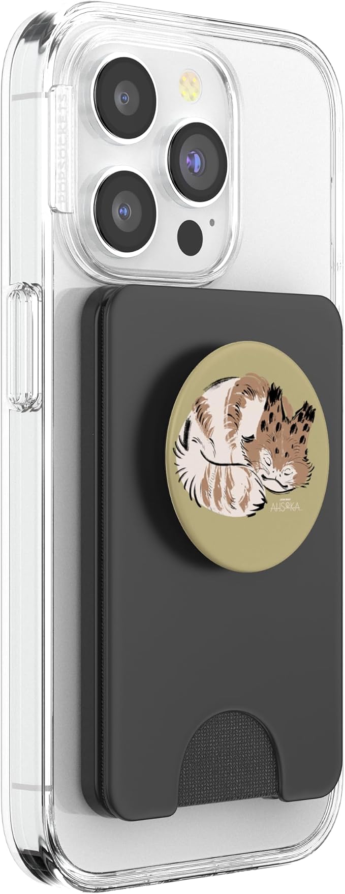 Star Wars Ahsoka Sabine Wren’s Sleeping Loth-Cat Sumi-e PopSockets Adhesive PopGrip