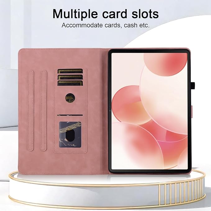 Case for iPad (A16) 11th Generation 11 Inch 2025 iPad 10th Generation 10.9 inch 2022 Auto Wake/Sleep Multi-Angle Flip PU Leather Cover with Pencil Holder Blue