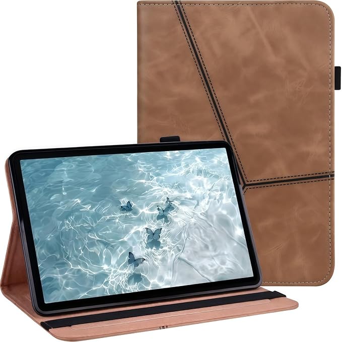 ALILANG Case for Samsung Galaxy Tab A 10.1 Inch 2019 (SM-T510/T515) with Pen Holder &amp Multiple Viewing Angles Smart PU Leather Cover for Samsung Tab A 10.1 Case 2019-Black