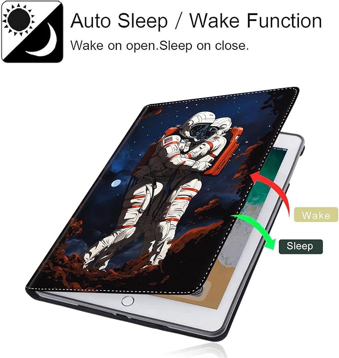 Case for New iPad (A16) 11th Generation 11 Inch 2025for iPad 10th Generation 2022 10.9 Inch Multi-Angle Stand Smart Cover Shockproof with Auto Wake/Sleep Baby Dragon