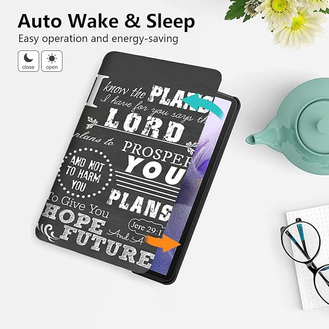 for iPad Air 11 (2024)/ iPad Air 6th/5th/4th Gen Case (2025/2024/2022/2020) 10.9 Inch CaseBEOTIWAD Shockproof Slim PU Leather Stand Protective Cover with Auto Sleep/Wake-Bible Verses Philippians 4-13