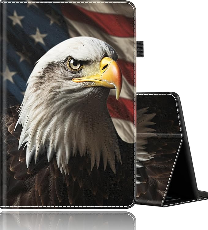 Case for All-New Amazon Kindle Fire HD 8 &amp 8 Plus Tablet (12th Generation/10th Generation 2022/2020 Release) 8 Durable Shockproof Protective Cover，Pug Weightlifting