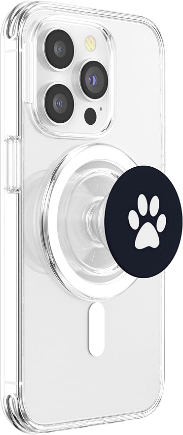 Paw Print Pop Up Cellphone Holder GripsCute Dog Popout Knob PopSockets Adhesive PopGrip