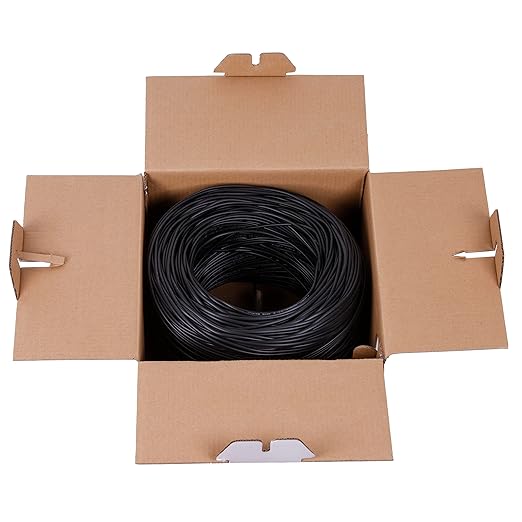 FiveStarCable 18/2 Gauge Low Voltage Cable Wire - 1000 ft, 18 AWG, 2 Conductors, PVC Jacket - for Security Systems, Alarm, Audio, Control, Intercom, and Speaker Applications