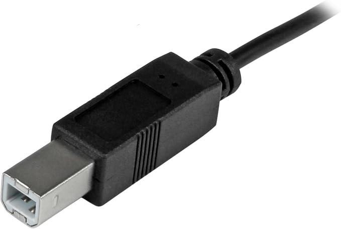 StarTech 3.3ft/1m USB-B to USB-C Cable USB 2.0 Data Cord (USB2CB1M)