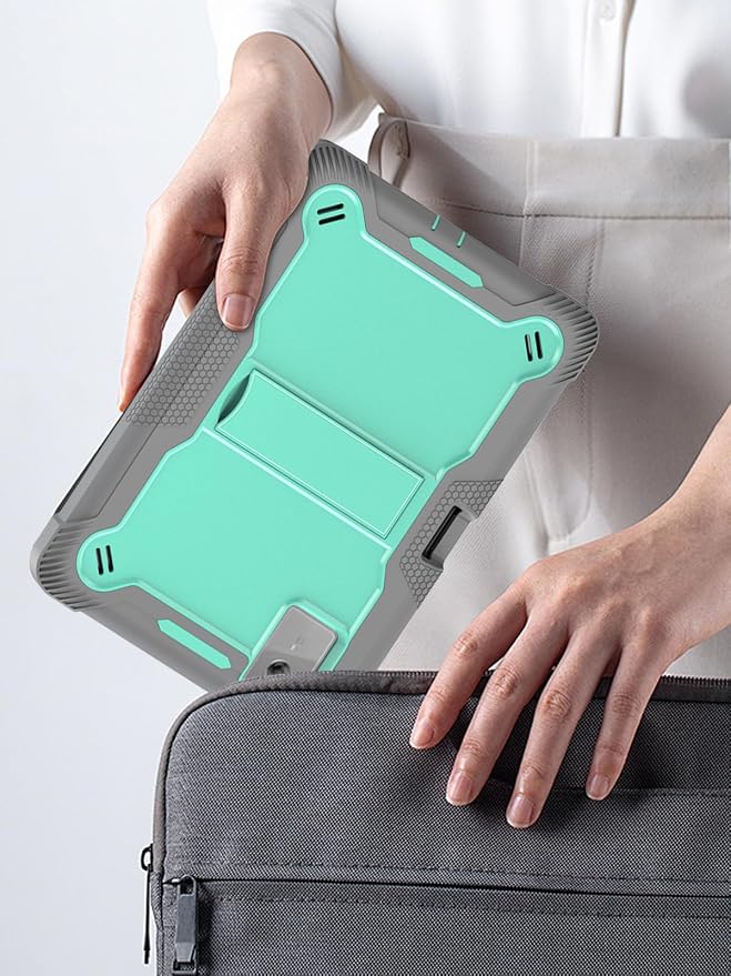 for Lenovo Idea Tab Plus/Tab K12（12.1 Inch） Android Tablet Protective caseShockproof Lightweight Silicone Protective Cover with StandChild-Friendly ProtectionEasy to Clean DesignBlack