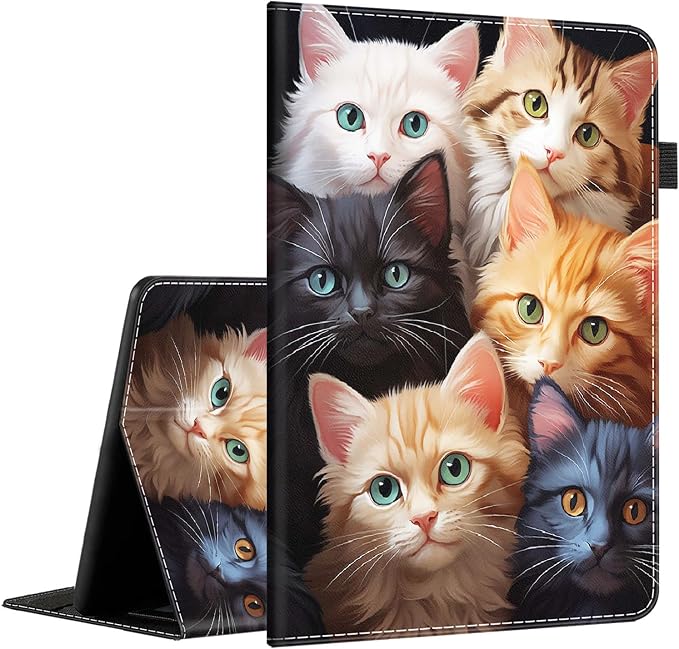 Case for Amazon Kindle Fire Max 11 Case (13th Gen 2023 Release) 11，Slim Fit Foldable Standing Cover Case with Auto Sleep/Wake for Fire 11 Max Tablet，Skull and Fire