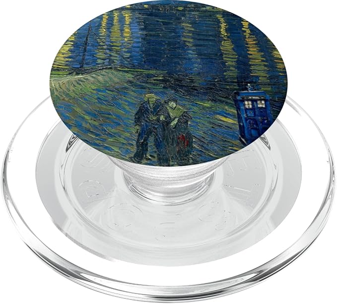 Starry Night Over The Rhone Doctor Visit PopSockets Adhesive PopGrip