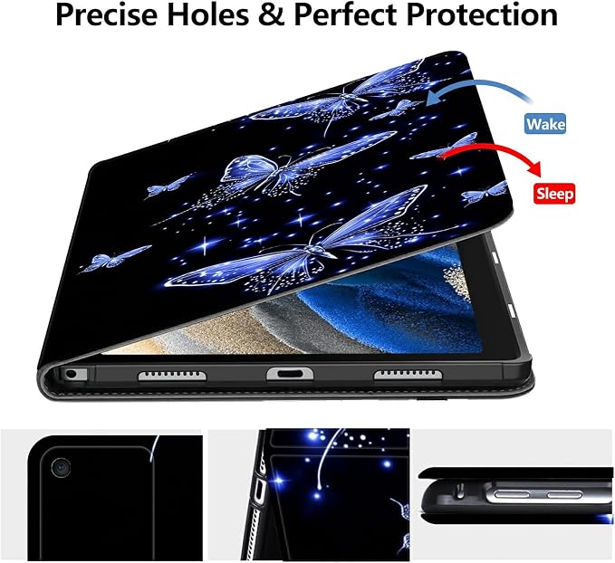 Case for Amazon Fire 7 Tablet 2019/2017 Release 9th/7th Generation PU Leather Smart Protective Cover with Auto Sleep/Wake for Fire 7 2019Beautiful Sunset