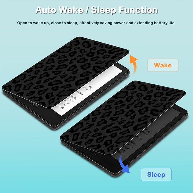 for 6 Kindle 2024 and 2022 (11th Generation) Case Slim Lightweight Smart Cover Case with Auto-Wake/Sleep for Kindle 2024Bald Eagle Flag