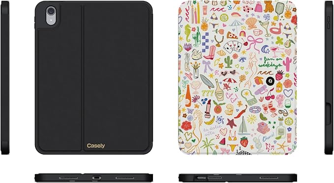 Casely iPad 10.9 (10th Gen / A16) Case | All the Fun Things | Fun on Weekdays