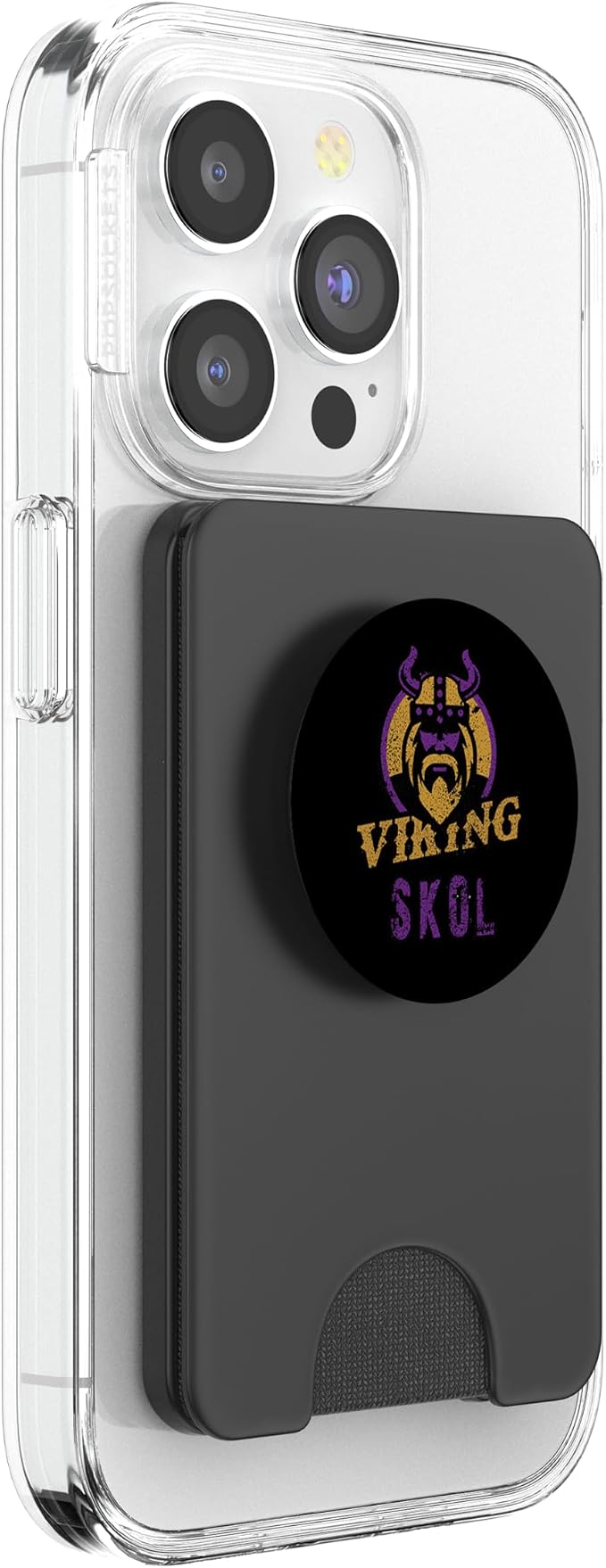 Skol Vikings Scandinavian Warrior Nordic Viking North King PopSockets Adhesive PopGrip