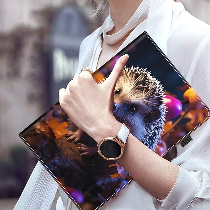 Case for All-New Amazon Fire HD 10 and 10 Plus Tablet (13th/11th Generation 2023/2021 Release) 10.1 Multi-Angle Smart Stand Cover Auto Sleep/Wake Skull and Fire