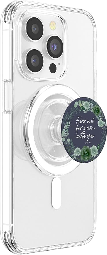 Isaiah Blue Bible Verse For Women Christian Quote Designs PopSockets Standard PopGrip