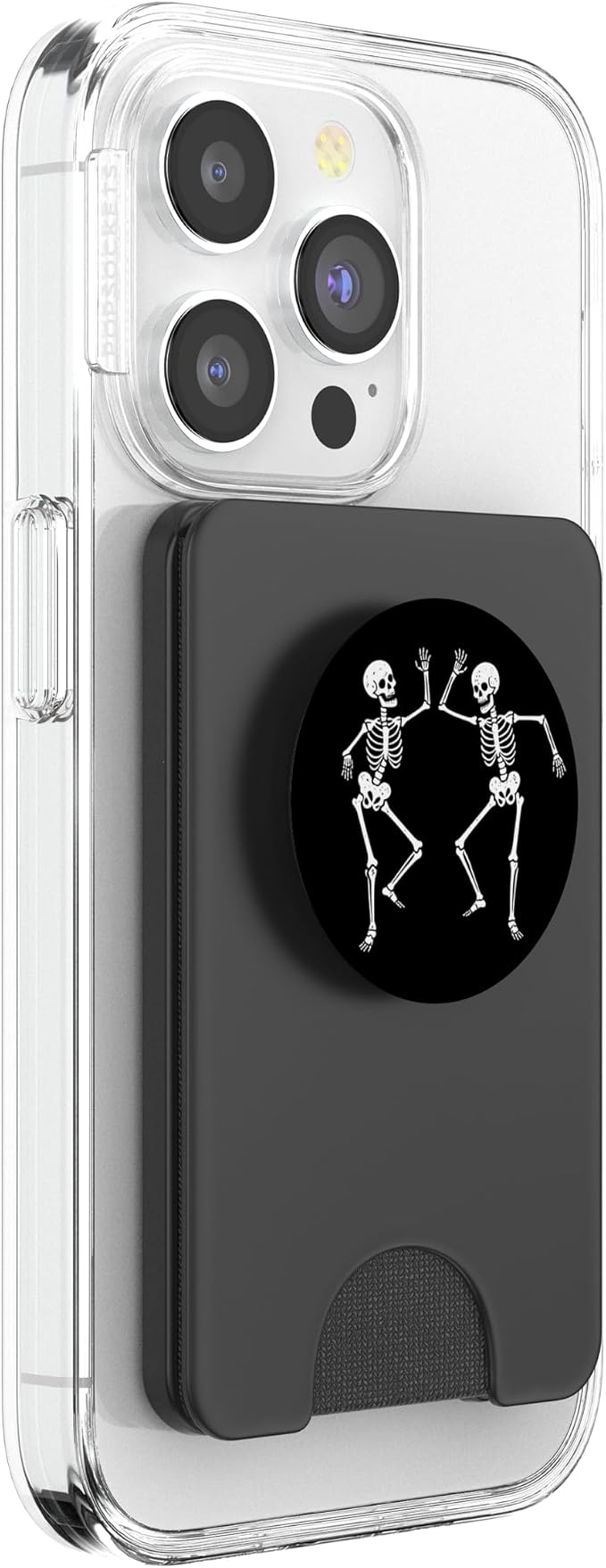 PopSockets Phone Grip – Funny PopSocket - Dancing Skeleton PopSockets PopWallet for MagSafe