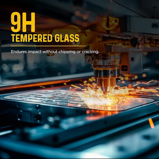 magglass Designed for Samsung Galaxy S25 Tempered Glass Screen Protector [Fingerprint Compatible] with Camera Lens Guard (Applicator Included)