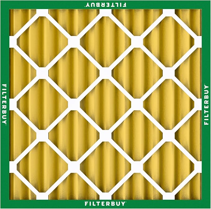Filterbuy 18x18x2 Air Filter MERV 11 Superior Pet & Allergy Defense,