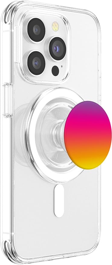 Sunset Ombre Gradient Purple Pink Orange Yellow PopSockets Adhesive PopGrip