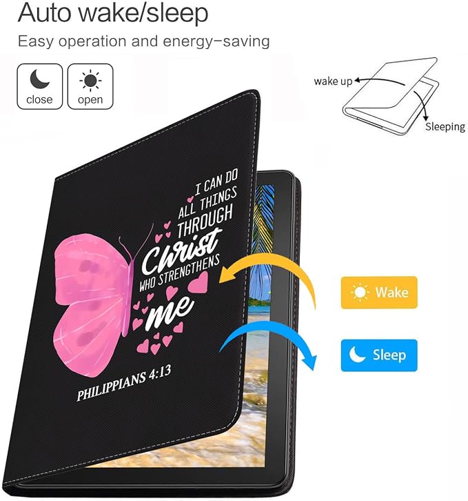 Case for iPad (A16) 11th Generation 11 Inch 2025 iPad 10th Generation 10.9 Inch 2022 Adjustable Stand Auto Wake/Sleep Smart Leather Case African American Black Girl