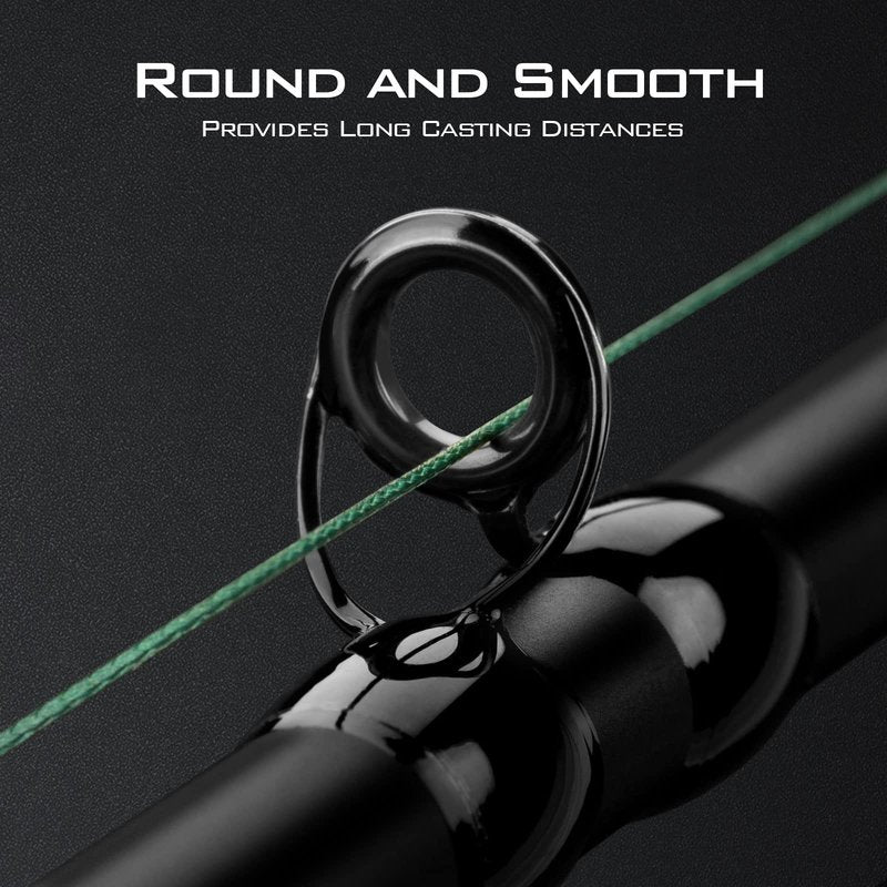 KastKing Superpower Silky8 Braided Fishing Line, Black, 8 Strands, 80LB, 500 Yds