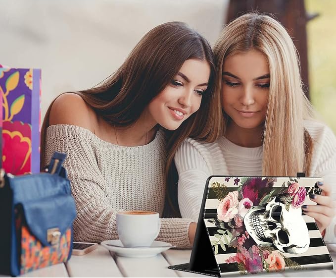 Case for All-New Amazon Fire HD 10 and 10 Plus Tablet (13th/11th Generation 2023/2021 Release) 10.1 - Slim Fit Standing Cover with Auto Sleep/Wake，Wolf