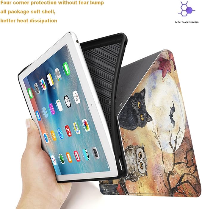 Tablet Case for 6 All-New Kindle (11th Generation2024/2022 Release)Shockproof Protective Cover with StandAuto Wake/SleepAmerican Flag Deer