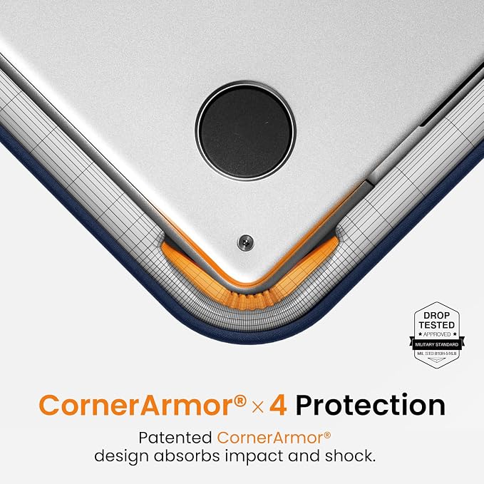 tomtoc Slim &amp 360° Protective Tablet Sleeve for 11-inch iPad Air &amp iPad Pro M5/M4/M3 iPad 2025 A16 Water-Resistant Case with CornerArmor