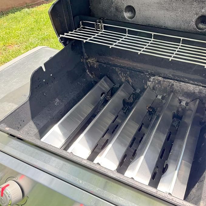 Genesis ii GS4 Flavorizer Bars for Weber Genesis 2 Grill Parts Replacement Weber Genesis II Flavor Bars 66032 66795 - II E-310, E315, E335, ii S-310 S-335, S-345, SE-335, Stainless Steel, 5 Pack
