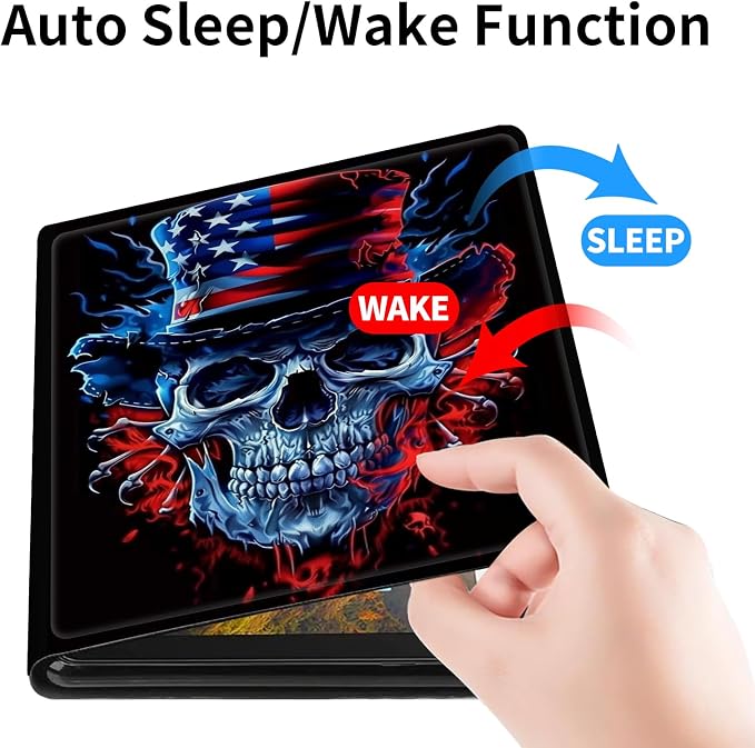 Case for iPad (A16) 11th Generation 11 Inch (2025)/ iPad 10th Generation 10.9 inch 2022Slim PU Leather Smart Cases Covers with Auto Wake/Sleep-Beast Roared