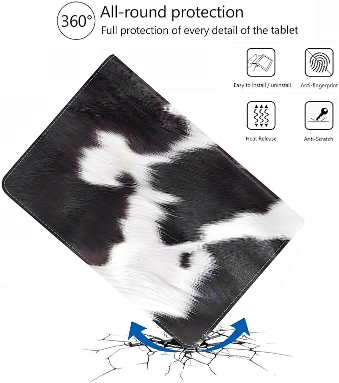 Case for iPad (A16) 11th Generation 11 Inch 2025 iPad 10th Generation 10.9 Inch 2022 Adjustable Stand Auto Wake/Sleep Smart Leather Case African American Black Girl