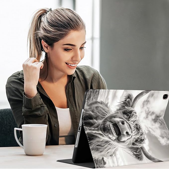 Case for New iPad (A16) 11th Generation 11 Inch 2025for iPad 10th Generation 2022 10.9 Inch Multi-Angle Stand Smart Cover Shockproof with Auto Wake/Sleep ，Starry Sky