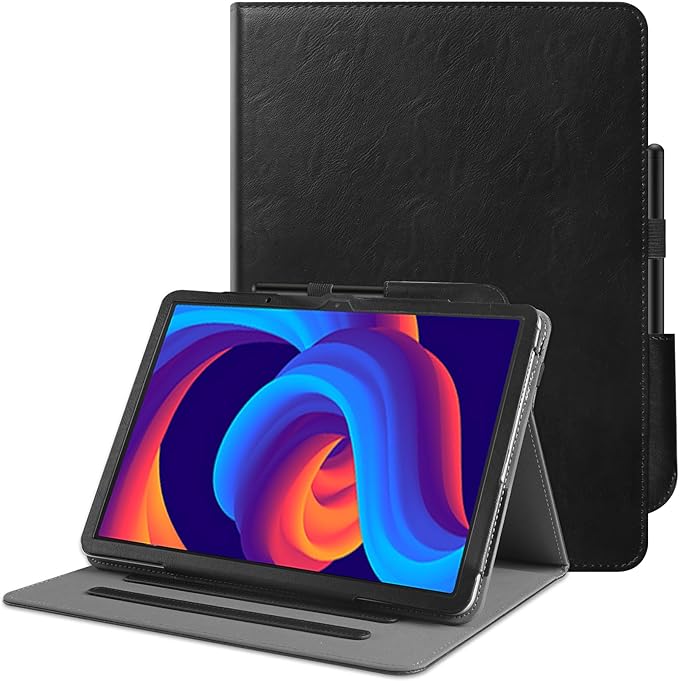 Protective Case for Wacom MovinkPad 11 Android Tablet 11 inch Multi-Angle Viewing Stand Cover with Pen Holder for MovinkPad 11Black