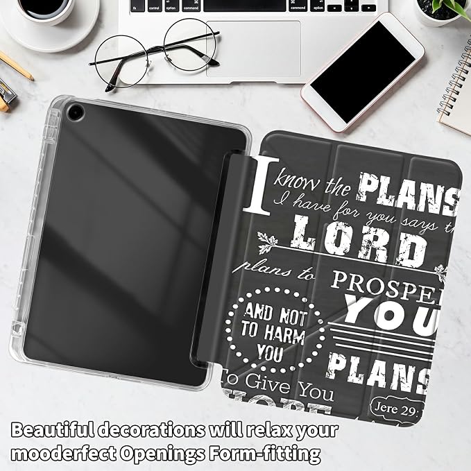 for iPad 10.2 &amp 10.5/iPad 9th/8th/7th Generation 10.2 2021 2020 2019 Case Mutil Angles Folding Y-Shaped Stand Cover with Pencil Holder Auto Wake/SleepAmerican Flag and Cow