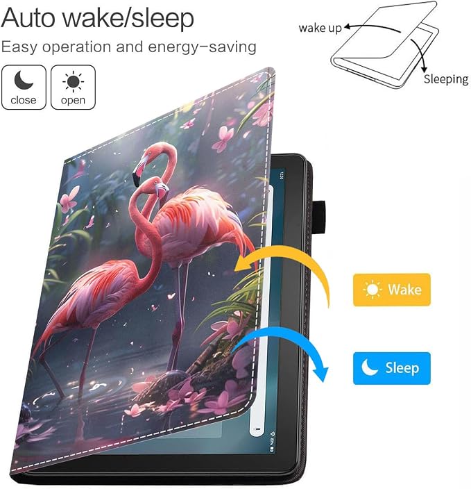 Case for Amazon Kindle Fire 7 Tablet (9th/7th Generation 2019/2017 Release 7 Display) with Card Slot &amp Auto Sleep/Wake - Slim Folding Stand Folio Cover - African Women