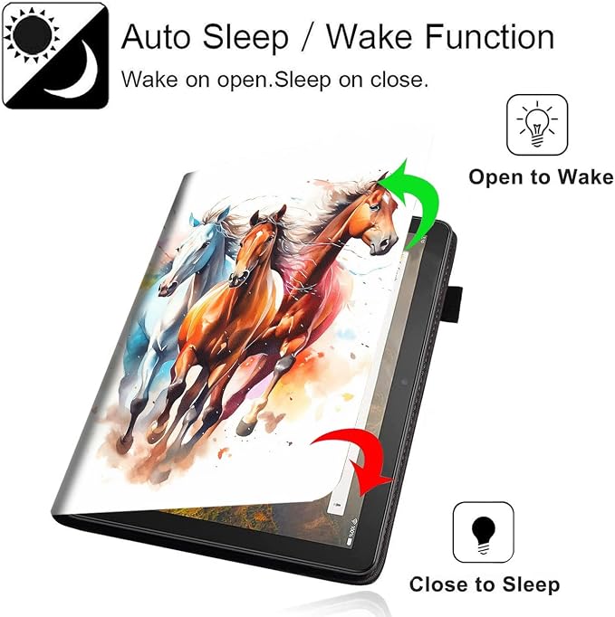 Case Cover for Amazon All-New Kindle Fire 7 Tablet (2022 Release-12th Generation) Latest Model 7 Slim Folding Stand Cover with Auto Wake/Sleep Dancing Skeleton in Mexican Costume