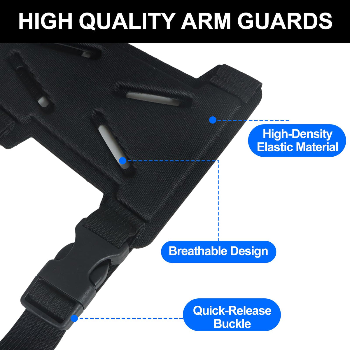 Archery Arm Guard Adjustable Bow Armguard Archery Forearm Protector Lightweight Hunting Target Shooting Arm Guards for Archery for Archer Hunter Fits Youth & Adults（S）
