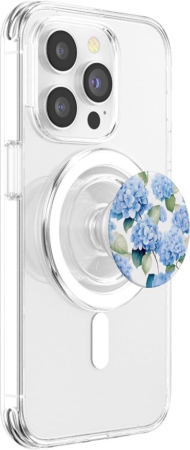 Floral Hydrangeas Flower Lover Tropical Garden PopSockets Adhesive PopGrip